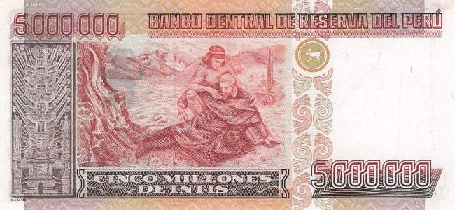 5000000 Intis 1990  p.149